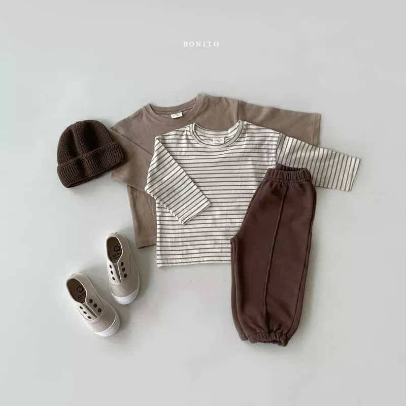 Bonito - Korean Children Fashion - #fashionkids - 1+1 Base Tee Kids - 5