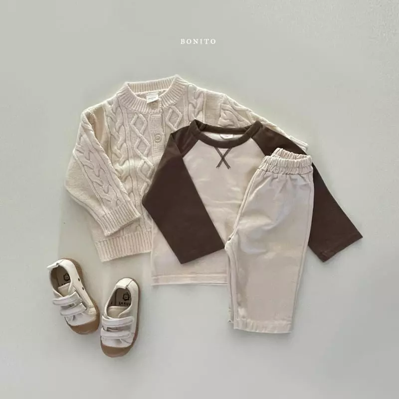 Bonito - Korean Children Fashion - #fashionkids - Twist Knir Cardigan - 5