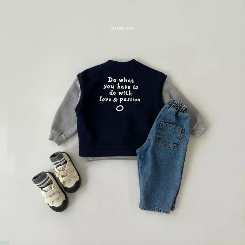 Bonito - Korean Children Fashion - #kidsshorts - Lettering Vest Kids - 10