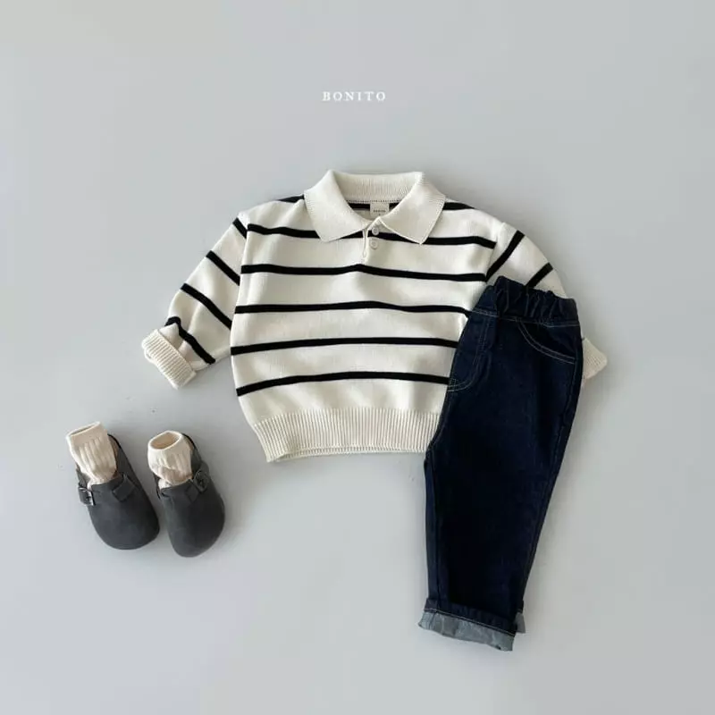 Bonito - Korean Children Fashion - #fashionkids - Denim Jeans Kids - 4