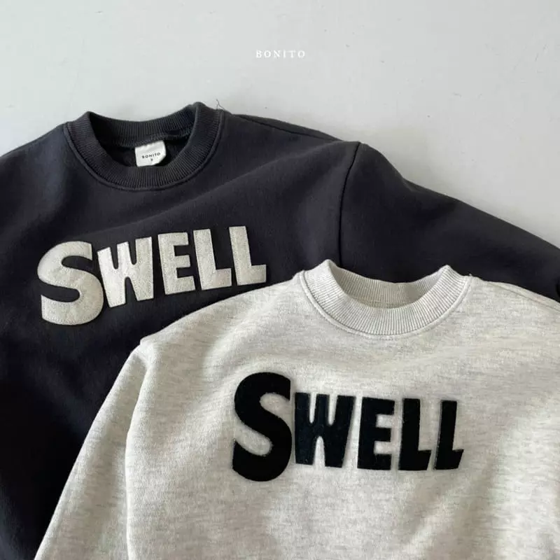 Bonito - Korean Children Fashion - #kidsshorts - Swell Sweatshirt Kids - 2