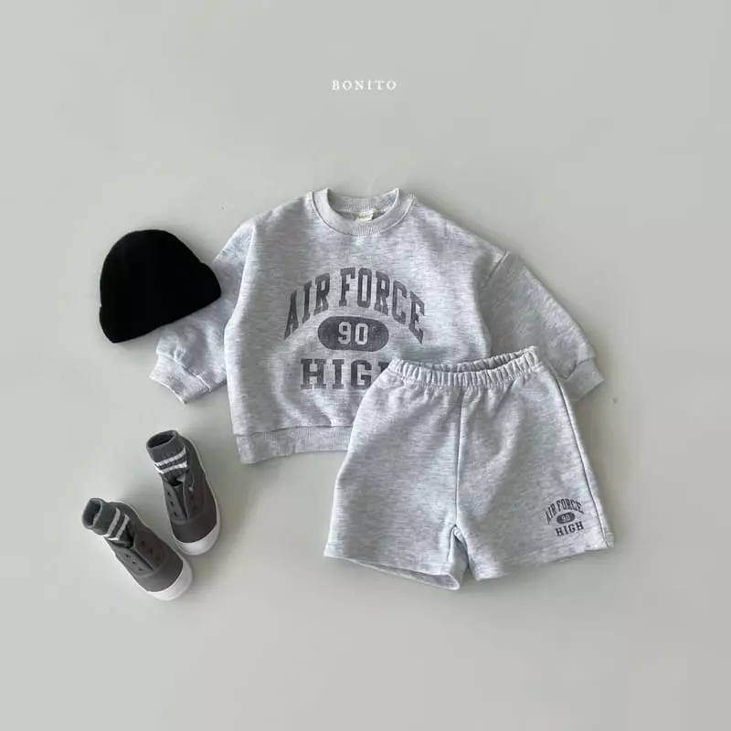 Bonito - Korean Children Fashion - #kidsstore - Air Pigment Top Bottom Set - 2