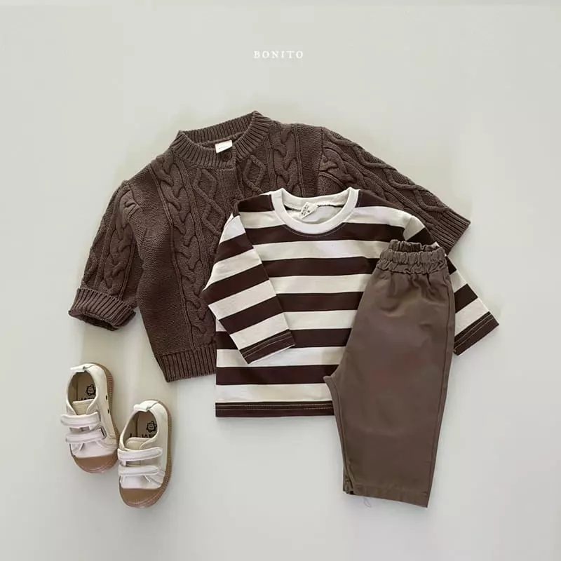 Bonito - Korean Children Fashion - #kidzfashiontrend - Twist Knir Cardigan - 8