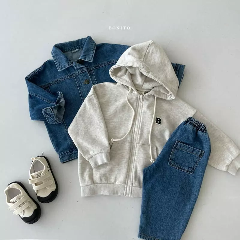 Bonito - Korean Children Fashion - #littlefashionista - Wapen Hoody Zip-up - 7