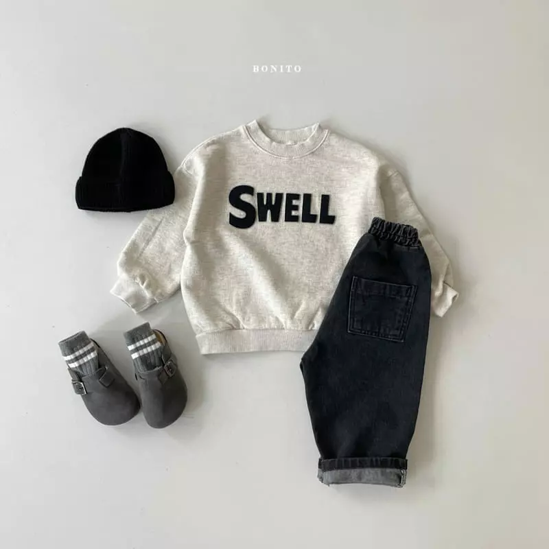 Bonito - Korean Children Fashion - #magicofchildhood - Swell Sweatshirt Kids - 7