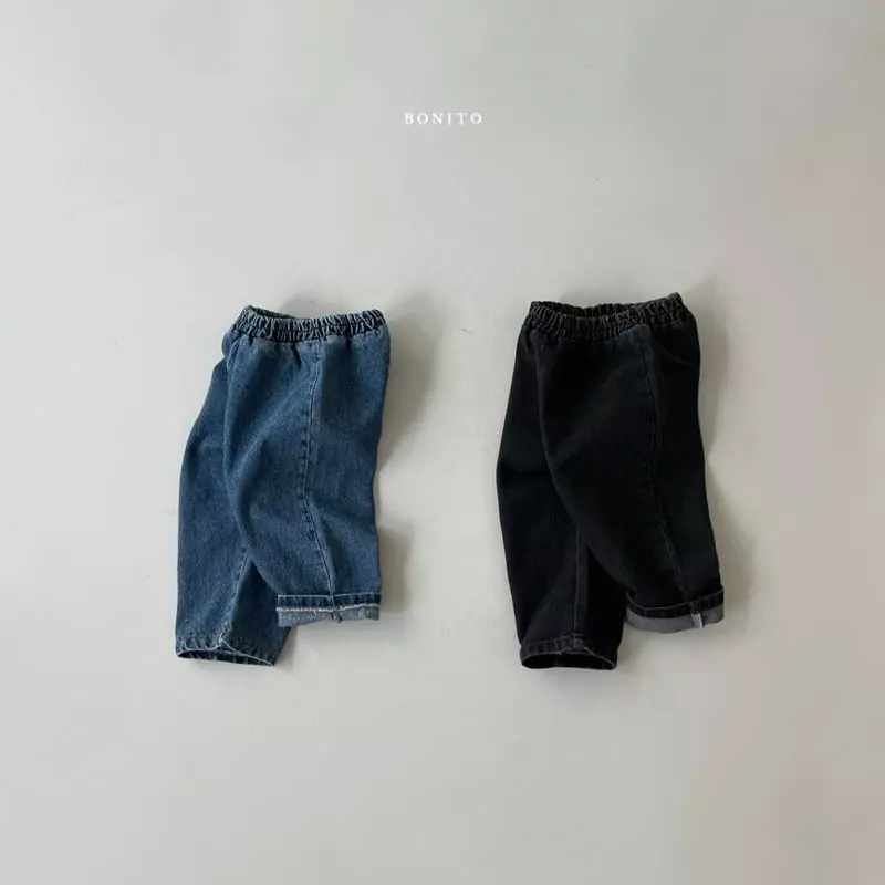 Bonito - Korean Children Fashion - #minifashionista - Denim Jeans Kids - 2