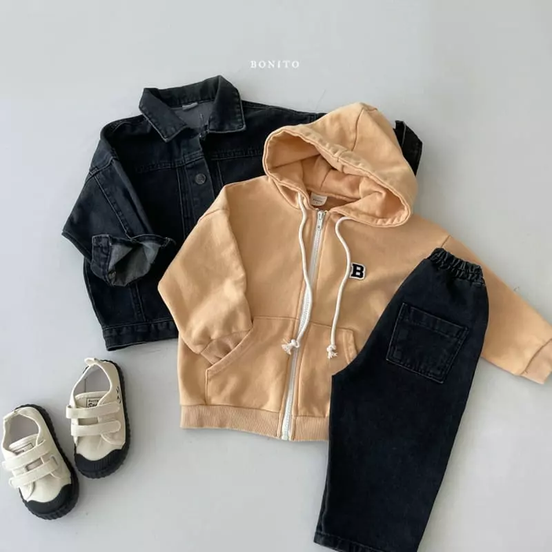 Bonito - Korean Children Fashion - #prettylittlegirls - Wapen Hoody Zip-up - 10