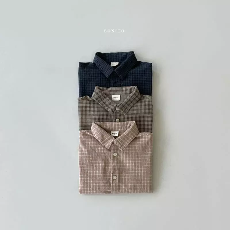 Bonito - Korean Children Fashion - #todddlerfashion - Series Check Shirt - 2