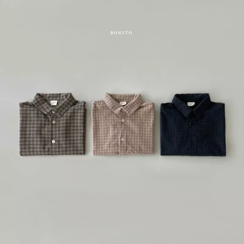 Bonito - Korean Children Fashion - #toddlerclothing - Series Check Shirt - 3