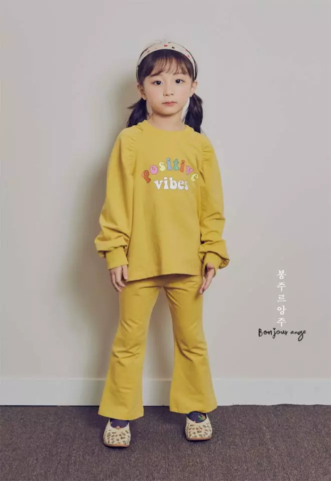 Bonjour Ange - Korean Children Fashion - #Kfashion4kids - Shu Shu Top Bottom Set - 6