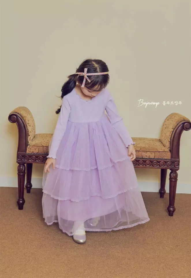 Bonjour Ange - Korean Children Fashion - #Kfashion4kids - Violet Hanbok - 11