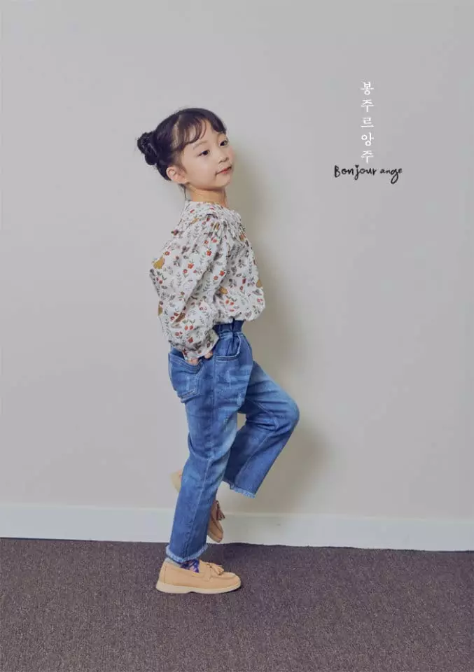 Bonjour Ange - Korean Children Fashion - #stylishchildhood - Bootscut Pants - 4