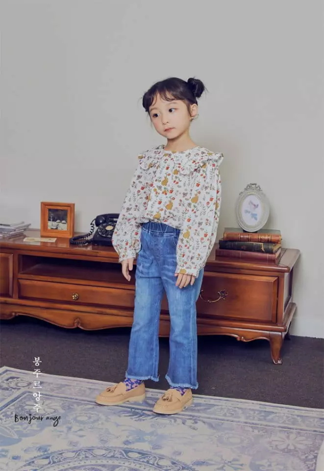 Bonjour Ange - Korean Children Fashion - #childofig - Pochi Blouse - 2