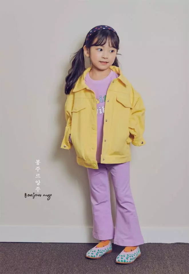 Bonjour Ange - Korean Children Fashion - #childofig - Shu Shu Top Bottom Set - 12