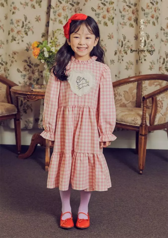 Bonjour Ange - Korean Children Fashion - #childofig - Barnie One-piece - 10