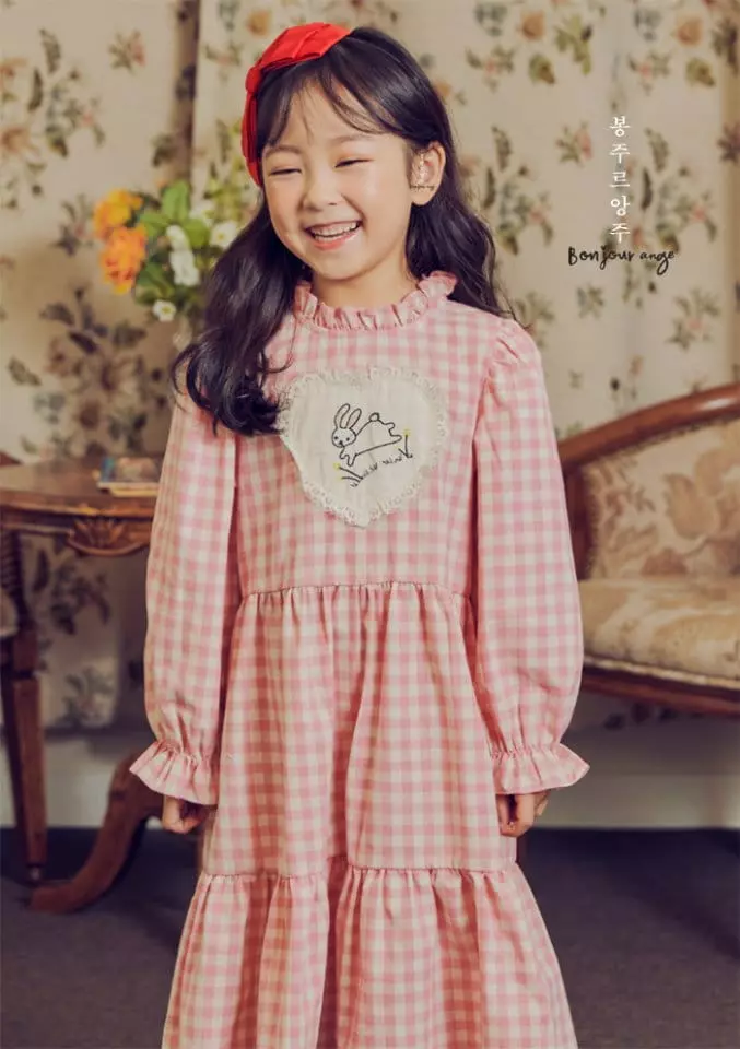 Bonjour Ange - Korean Children Fashion - #childofig - Barnie One-piece - 9