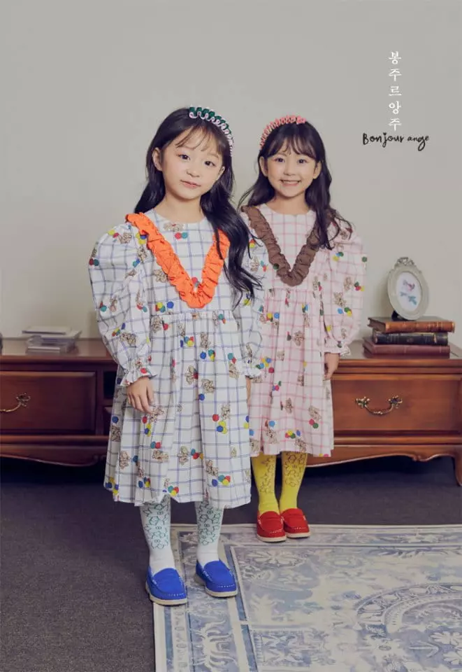 Bonjour Ange - Korean Children Fashion - #childofig - Rody Vintage One-piece - 7