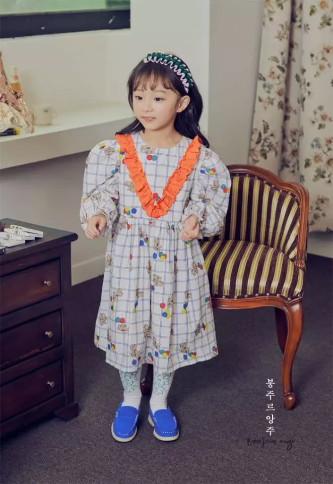 Bonjour Ange - Korean Children Fashion - #childofig - Rody Vintage One-piece - 8