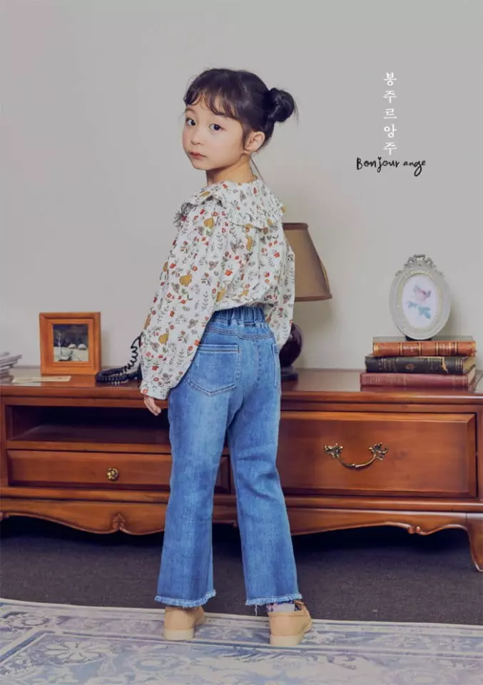 Bonjour Ange - Korean Children Fashion - #childrensboutique - Bootscut Pants - 5