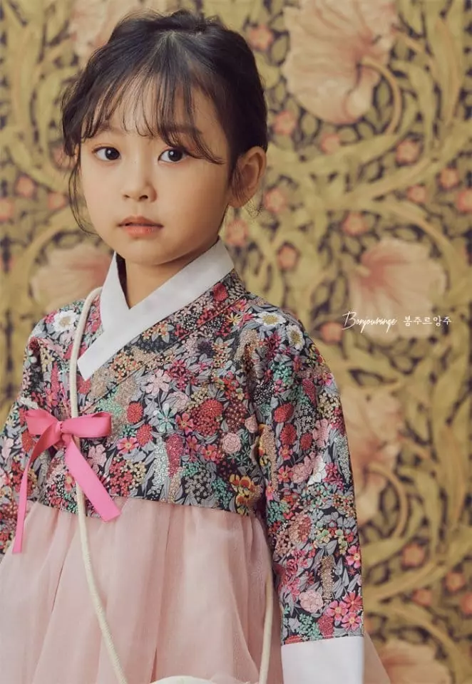 Bonjour Ange - Korean Children Fashion - #childrensboutique - Sweet Hanbok - 5