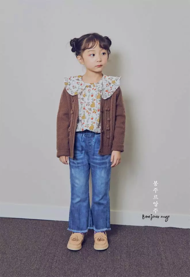 Bonjour Ange - Korean Children Fashion - #discoveringself - Pochi Blouse - 5