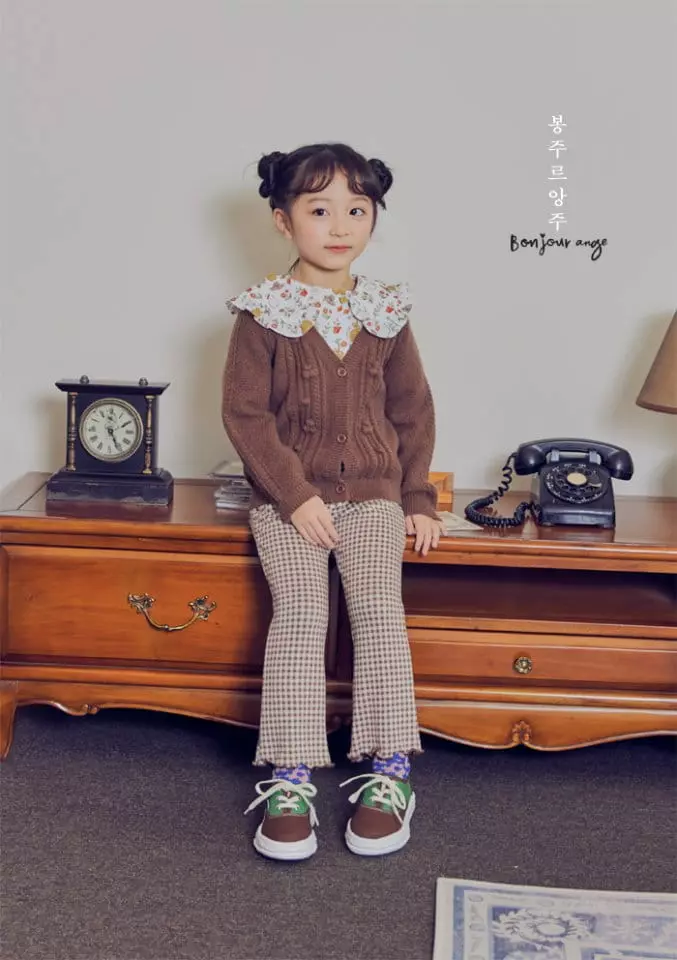 Bonjour Ange - Korean Children Fashion - #designkidswear - Bosomi Knit Cardigan - 4