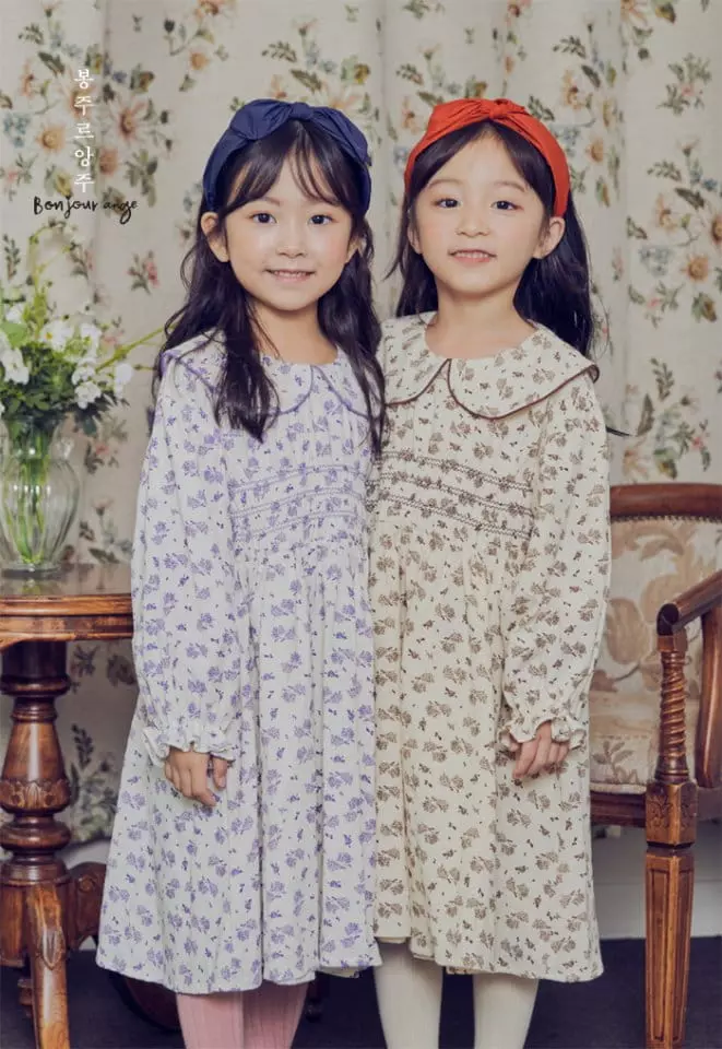 Bonjour Ange - Korean Children Fashion - #discoveringself - Melody One-piece - 12