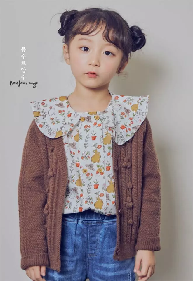 Bonjour Ange - Korean Children Fashion - #fashionkids - Pochi Blouse - 6