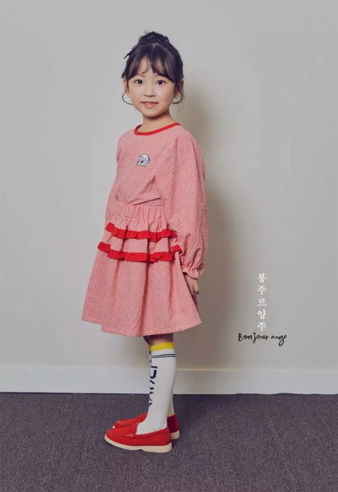 Bonjour Ange - Korean Children Fashion - #discoveringself - Hey Puppy Skirt - 4
