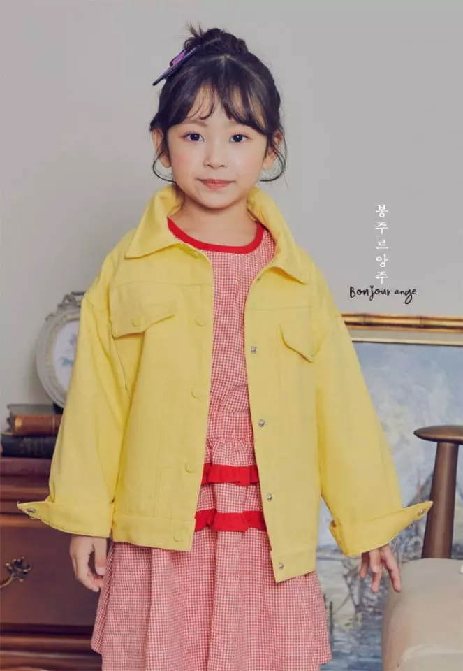 Bonjour Ange - Korean Children Fashion - #fashionkids - Love Is Jacket - 9
