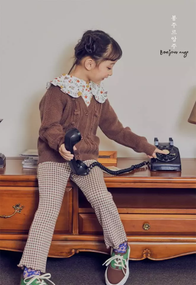 Bonjour Ange - Korean Children Fashion - #kidsshorts - Autumn Leggings - 8