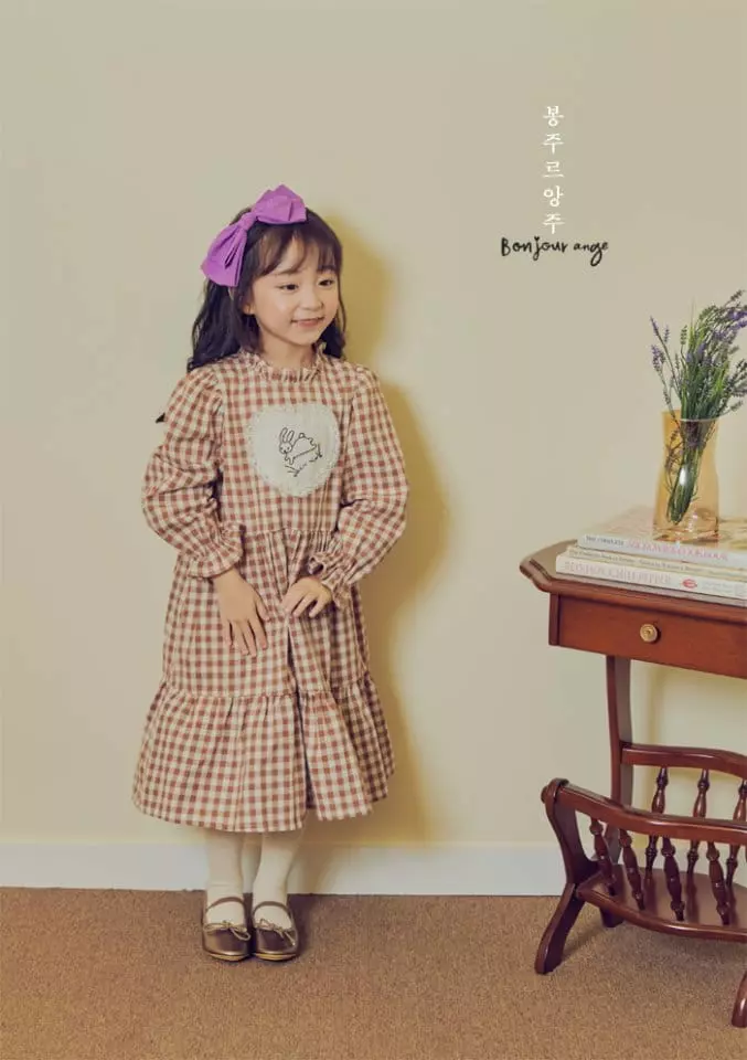 Bonjour Ange - Korean Children Fashion - #kidsshorts - Barnie One-piece