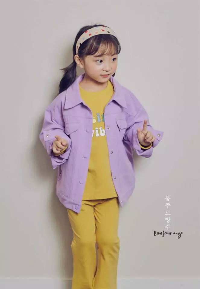 Bonjour Ange - Korean Children Fashion - #kidsstore - Love Is Jacket - 11