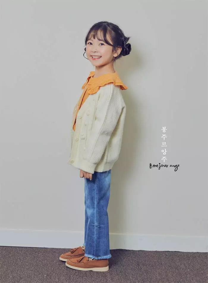 Bonjour Ange - Korean Children Fashion - #kidzfashiontrend - Bosomi Knit Cardigan - 8