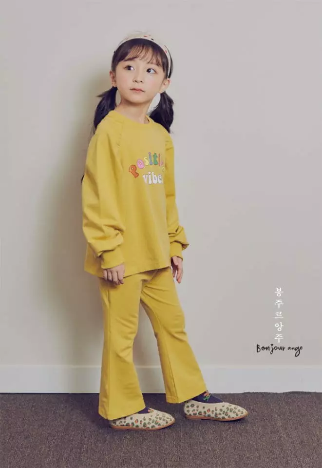 Bonjour Ange - Korean Children Fashion - #kidzfashiontrend - Shu Shu Top Bottom Set - 5