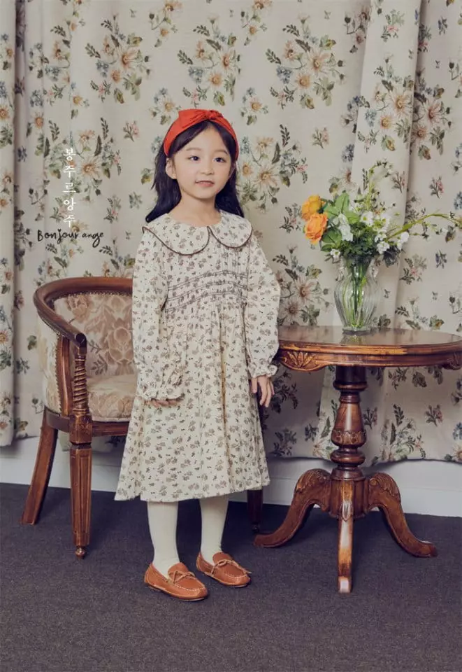 Bonjour Ange - Korean Children Fashion - #kidzfashiontrend - Melody One-piece - 2