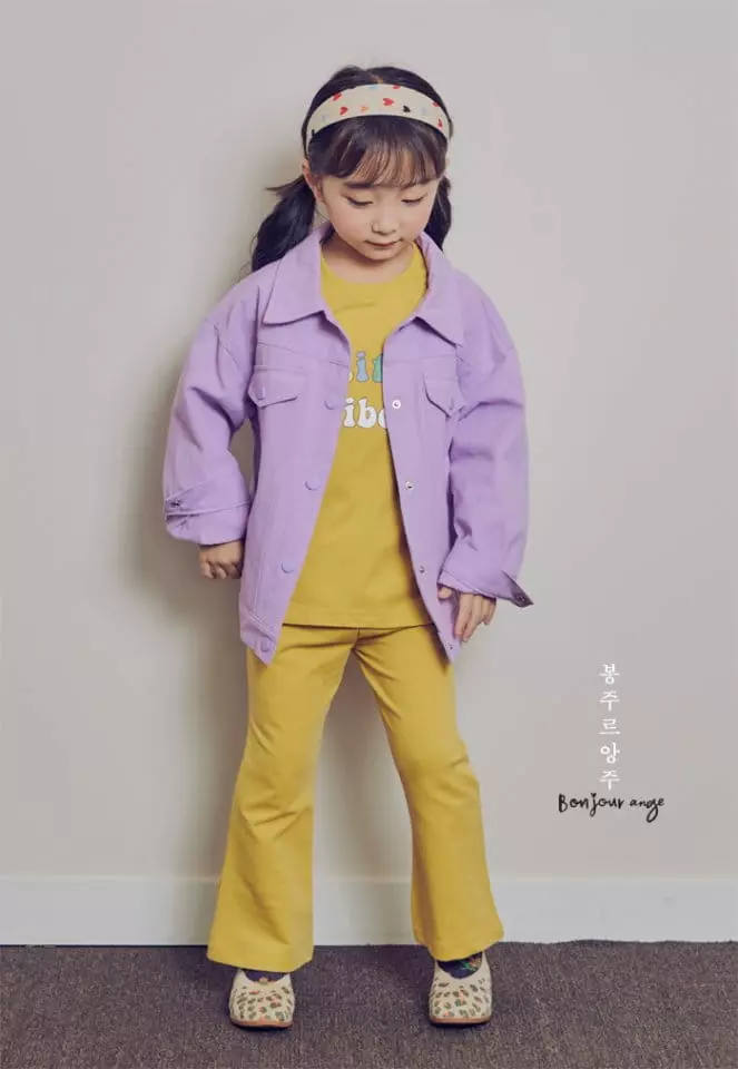 Bonjour Ange - Korean Children Fashion - #kidzfashiontrend - Love Is Jacket - 12