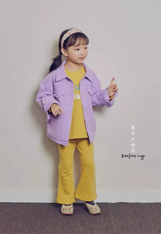 Bonjour Ange - Korean Children Fashion - #littlefashionista - Shu Shu Top Bottom Set - 7
