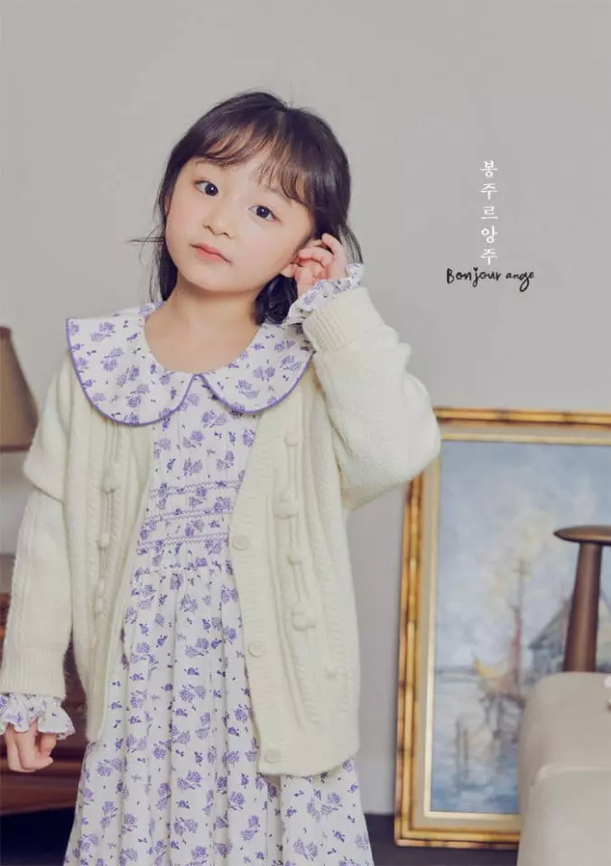 Bonjour Ange - Korean Children Fashion - #magicofchildhood - Bosomi Knit Cardigan - 11