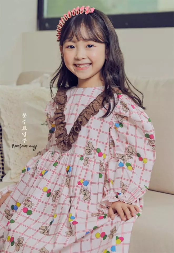 Bonjour Ange - Korean Children Fashion - #littlefashionista - Rody Vintage One-piece - 4