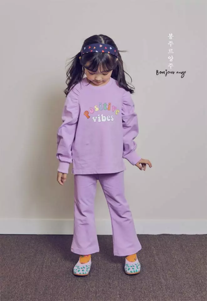 Bonjour Ange - Korean Children Fashion - #prettylittlegirls - Shu Shu Top Bottom Set - 10