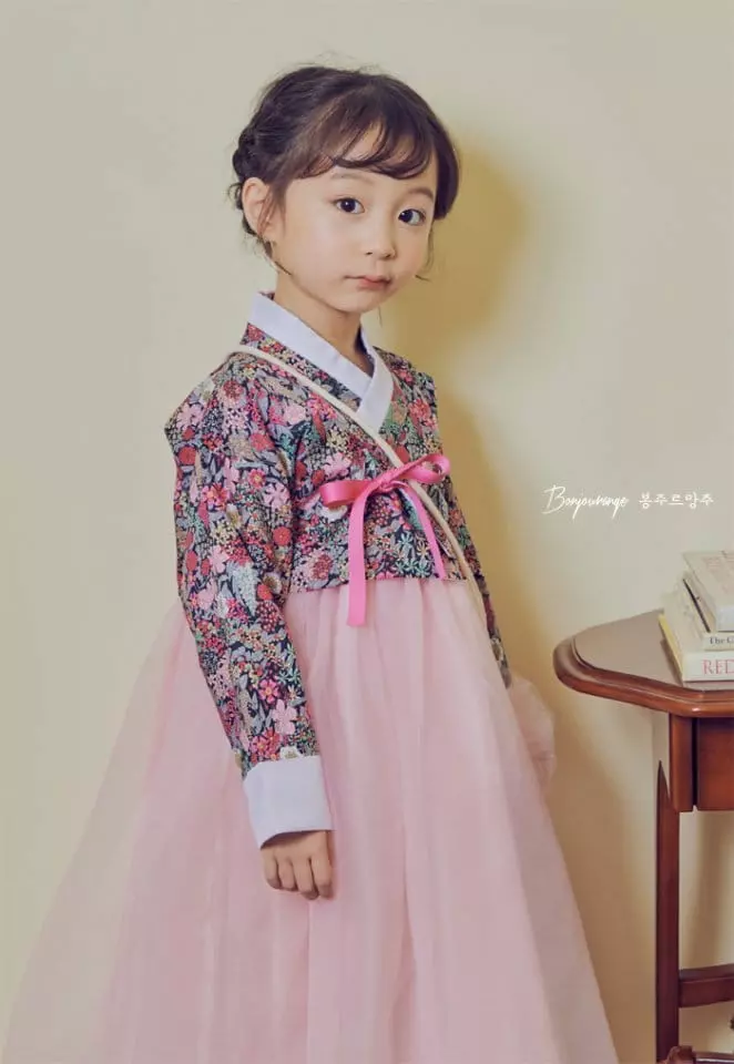 Bonjour Ange - Korean Children Fashion - #prettylittlegirls - Sweet Hanbok - 2