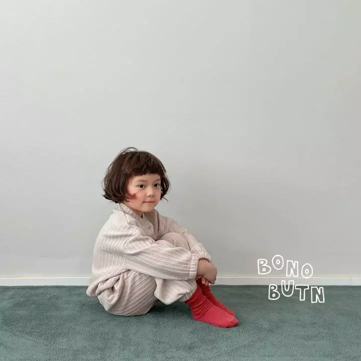 Bonobutton - Korean Children Fashion - #childofig - Injulmi Top Bottom Set - 5