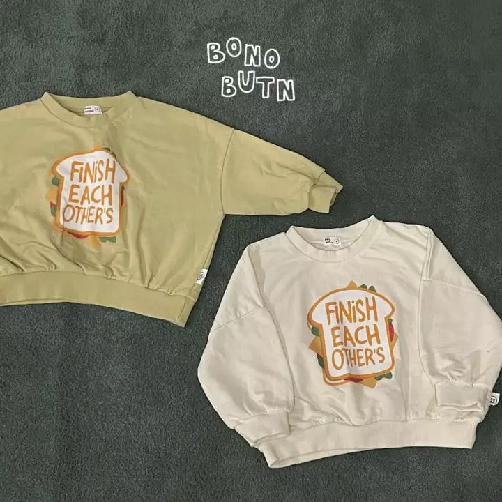 Bonobutton - Korean Children Fashion - #discoveringself - Snadwich Sweatshirt - 5