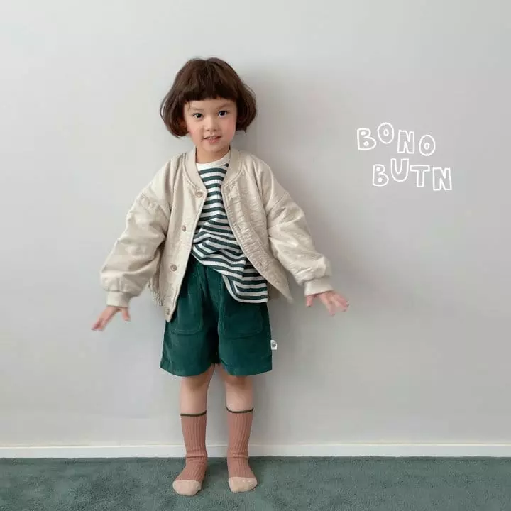 Bonobutton - Korean Children Fashion - #designkidswear - Peanuts Stripes Tee - 4
