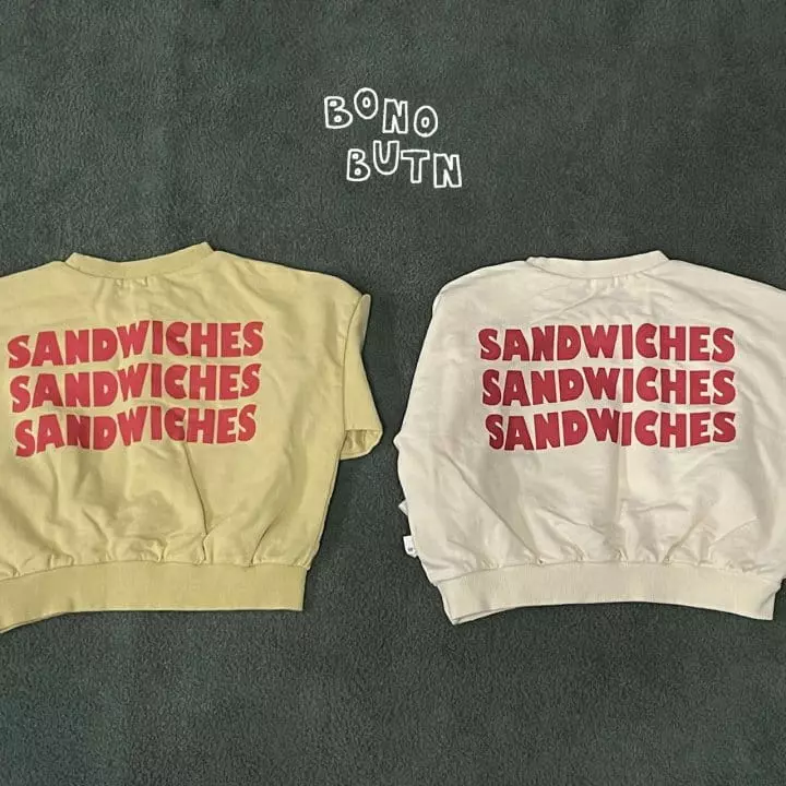 Bonobutton - Korean Children Fashion - #fashionkids - Snadwich Sweatshirt - 6