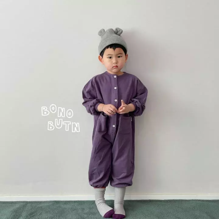 Bonobutton - Korean Children Fashion - #littlefashionista - Panda Jumpsuit - 3