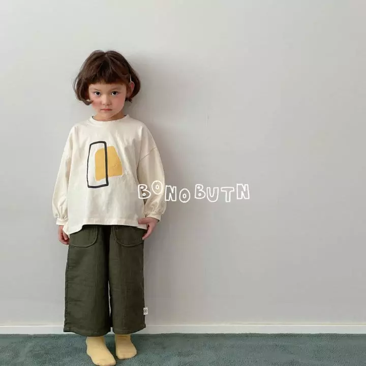 Bonobutton - Korean Children Fashion - #magicofchildhood - Pa Song Song Tee - 5