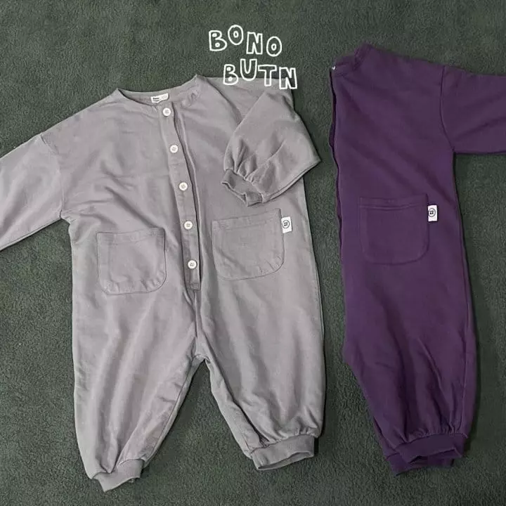 Bonobutton - Korean Children Fashion - #minifashionista - Panda Jumpsuit - 5