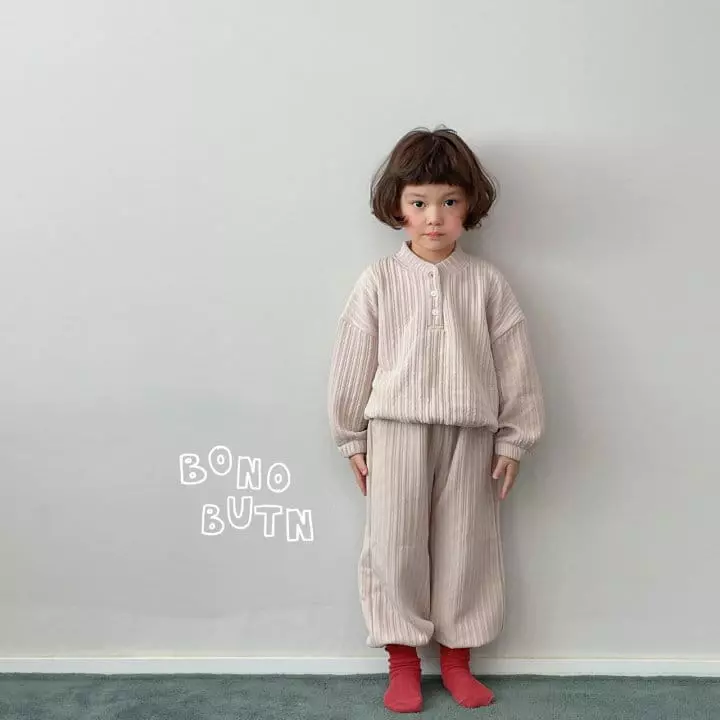Bonobutton - Korean Children Fashion - #minifashionista - Injulmi Top Bottom Set - 3